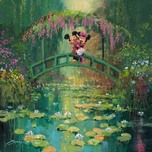 Mickey Mouse Art Mickey Mouse Art Mickey and Minnie at Giverny